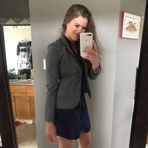 Tulula by Aritzia Grey Blazer